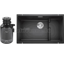 Комплект Мойка Blanco Subline 700-U Level антрацит + Измельчитель Bort Alligator 93410754