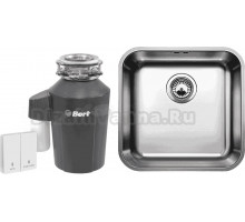 Комплект Мойка Blanco Supra 450-U + Измельчитель Bort Alligator Green