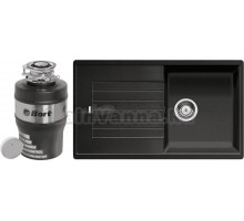 Комплект Мойка Blanco Zia 5S 520511 антрацит + Измельчитель Bort Alligator Mega