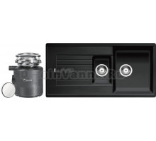 Комплект Мойка Blanco Zia 6S 514748 антрацит + Измельчитель Bort Alligator X