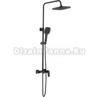 Душевая стойка Shevanik S9736H черная