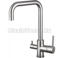Смеситель для кухни Shevanik S228L сатин