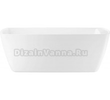 Акриловая ванна Wellsee Ideal 170x80 см, отдельностоящая, белая, на ножках, со сливом-переливом, с донным клапаном