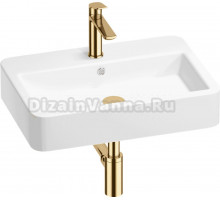 Комплект Wellsee Halcyon 201002803 белый глянцевый, золото, 4 в 1