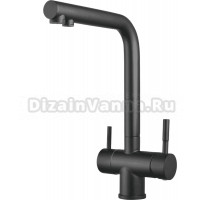 Смеситель для кухни Shevanik S468H черный