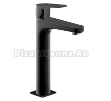 Смеситель для раковины AZARIO TREYA высокий, черный (AZ-156845524)