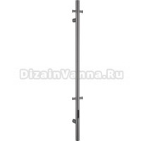 Полотенцесушитель электрический Boheme Uno 726-GM 150x12, gun metal