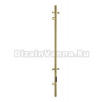 Полотенцесушитель электрический Boheme Uno 726-MG 150x12, matt gold