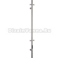 Полотенцесушитель электрический Boheme Uno 726-SGM 150x12, shine gun metal