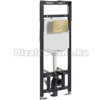 Система инсталляции для унитазов Wasserkraft Alme 15TLT.010.ME.MG01 с кнопкой смыва матовое золото