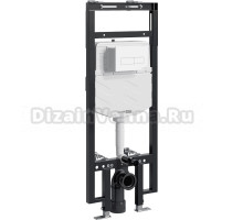 Система инсталляции для унитазов Wasserkraft Dinkel 58TLT.010.ME.WH03 с кнопкой смыва белой