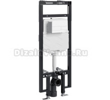 Система инсталляции для унитазов Wasserkraft Dinkel 58TLT.010.ME.WH04 с кнопкой смыва белой
