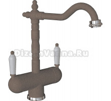 Смеситель для кухни Florentina Ария FL коричневый