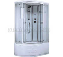 Душевая кабина Timo Standart T-6620SFR Silver Fabric R с высоким поддоном
