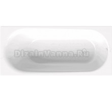 Стальная ванна Bette BetteComodo 1250-000 AS 170x75 см, встраиваемая, белая, с антискользящим покрытием, с шумоизоляцией