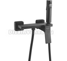 Гигиенический душ Shevanik S6105H-1 со смесителем, черный