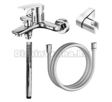 Смеситель для ванны Azario с ручным душем, хром (CS00091094)