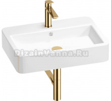 Комплект Wellsee Halcyon 201002823 белый глянцевый, золото, 4 в 1