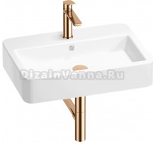 Комплект Wellsee Halcyon 201002824 белый глянцевый, розовое золото, 4 в 1