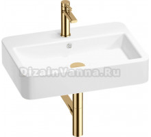 Комплект Wellsee Halcyon 201002828 белый глянцевый, золото, 4 в 1