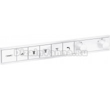 Термостатический смеситель встраиваемый Hansgrohe RainSelect 15384700 для душа, белый матовый