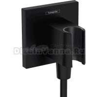 Шланговое подключение Hansgrohe FixFit Porter E 26889670 матовый черный
