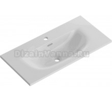 Мебельная раковина BelBagno BB-8099-3-80 глянцевая белая