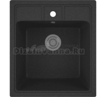 Мойка кухонная Bauedge Stil GR0122 черный камень