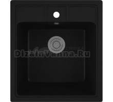 Мойка кухонная Bauedge Stil GR0123 черный уголь