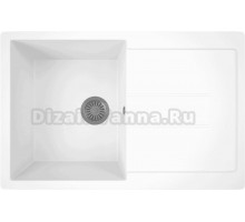 Мойка кухонная Bauedge Stil GR0160 белый снег