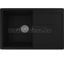 Мойка кухонная Bauedge Stil GR0162 черный уголь