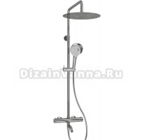 Душевая стойка Wasserkraft Berkel A188.116.101.010.CH Thermo с термостатом, хром