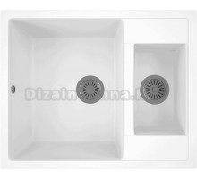 Мойка кухонная Bauedge Stil GR0169 белый снег