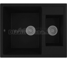 Мойка кухонная Bauedge Stil GR0171 черный уголь