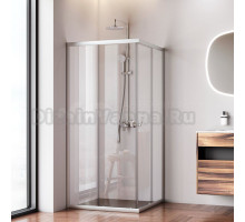 Душевой уголок AM.PM Sunny W87G-403-9090-MT 90x90 см, серебро