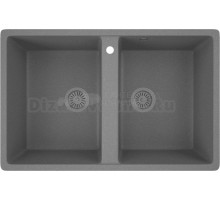 Мойка кухонная Bauedge Stil GR0173 серый камень