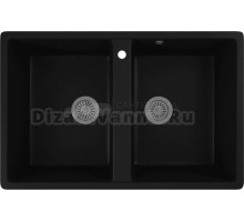 Мойка кухонная Bauedge Stil GR0176 черный уголь