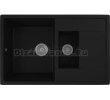 Мойка кухонная Bauedge Stil GR0180 черный уголь