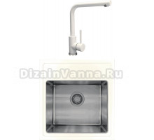 Комплект Мойка Florentina Комби 480 жасмин + Смеситель Фабио FL жасмин