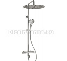 Душевая стойка Wasserkraft Berkel A188.117.101.010.CH Thermo с термостатом, хром
