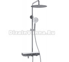 Душевая стойка Wasserkraft Aller A113.116.127.CH Thermo с термостатом, хром