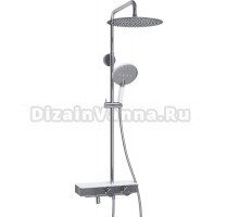 Душевая стойка Wasserkraft Aller A113.116.059.CH Thermo с термостатом, хром