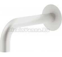 Излив Plumberia Selection Ixo SPT0258BO для ванны, матовый белый