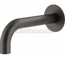 Излив Plumberia Selection Ixo SPT0258GR для ванны, матовый графит