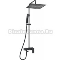 Душевая стойка Wasserkraft Abens 2000 A277.162.218.BM черная