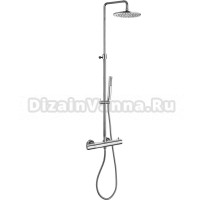 Душевая стойка Paffoni Mini Birillo ZCOL638KLIQCR с термостатом, хром