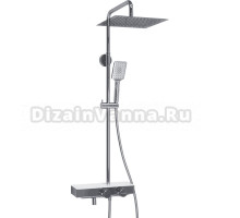 Душевая стойка Wasserkraft Aller A113.118.126.CH Thermo с термостатом, хром
