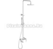 Душевая стойка Paffoni BLU ZCOL632BO белый матовый