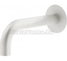 Излив Plumberia Selection Ixo SPT0060BO для ванны, матовый белый