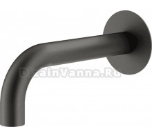 Излив Plumberia Selection Ixo SPT0060GR для ванны, матовый графит